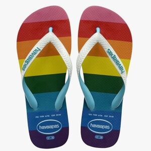 Havaianas Multicolor Striped Flip Flops